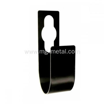 Custom Powder Coated Black Steel Garden Hose Holder